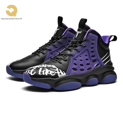 China Basketball Shoes Sports Custom designed logo 2022 new fashion trend men's sports running basketball shoes for men for sale