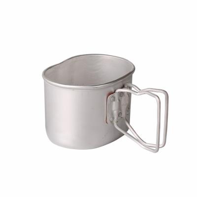 China (PS camping) outdoor camping hiking stainless steel canteen cup army militari canteen cup BK for sale