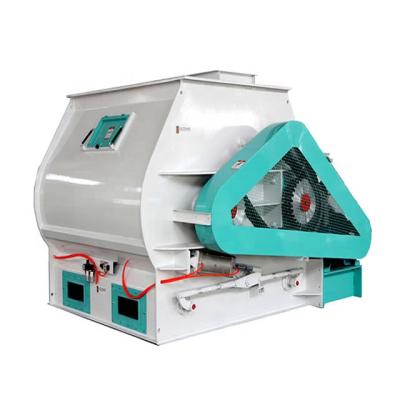 China Feed Raw Material Fish Feed Mixer Poultry Feed Mixer Machine Horizontal Animal Feed Mixing Kneader for sale