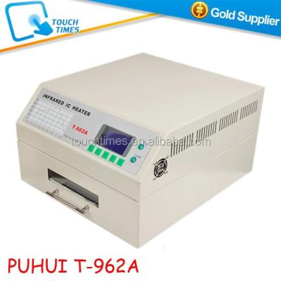 China 300*320mm PUHUI T962A 1500W T-962A Infrared Reflow Oven SMD Soldering Machine For BGA Rework for sale