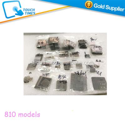 China 2017 New Arrival 810 BGA Templates Stencil Kit For Direct Heating Reballing 810 Templates BGA Stencil Kit for sale