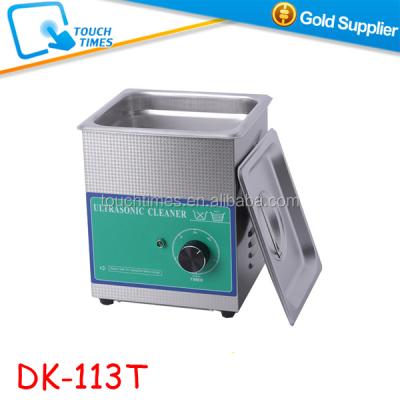 China Stainless Steel 1.3L Mini Ultrasonic Cleaner Glasses Watches Jewelry Cleaner DK-113T 150*140*65 mm (L*W*H) for sale