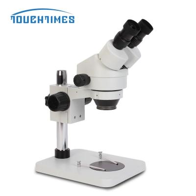 China 7X-45X Binocular Vision HD Stereo Microscope with LED Illumination PCB Soldering Phone Repair Tool Kids Education Gift Stereo Microscope for sale