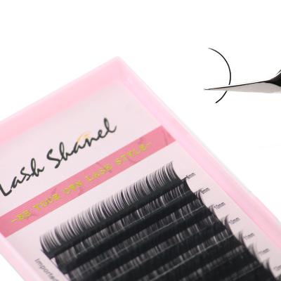 China Soft/Natural Softer/Light Weight/Durable/Stable Curl/Fluffy/Natural Classic Classic Wholesale Lash Extensions Supplies Long Volume Fans Volume C D Lash Trays Private Label Individual Eyelash Extensions for sale