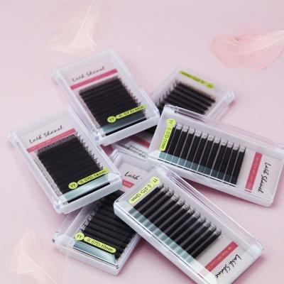 China Soft/Softer Natural/Light Weight/Durable/Stable Curl/Color L Extension Wholesale 0.05mm Fluffy/Volume Fans CC D 0.07mm Yy Shape Eyelash Ultra Dark Brown Yy Lash Extensions Supplies Private Label for sale