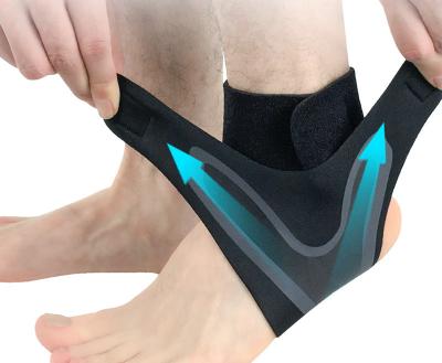 China Home\Gym\2022 Sports Performance Wholesale Hot Press Ankle Support Sleeve Elastic Breathable Nylon Wrap For Running for sale