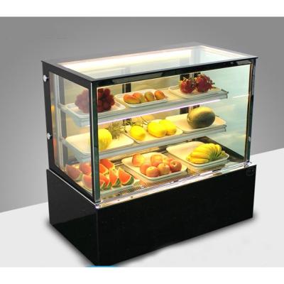 China Best Price Single-temperature Small Cake Sandwich Cooler Display Cabinet Cake Display Refrigerator Cake Showcase for sale