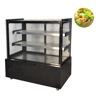 China Best Price Single-temperature Small Cake Sandwich Cooler Display Cabinet Cake Display Refrigerator Cake Showcase for sale