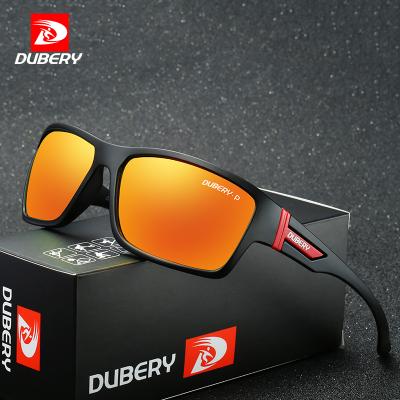 China DUBERY Sports Sunglasses Cheap Polarized Sun Glasses Male Motor Shades Sports Sunglasses Mens For Men Luxury Designer Oculos Brand 2021 for sale