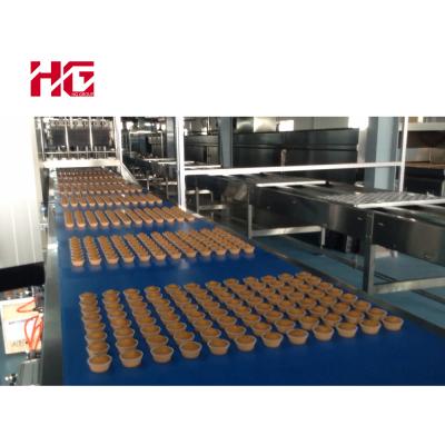 China HG-CFC Cupcake Cupcake Muffin Cake Production Line / Full Automatic Center Filled Cupcake Maker for sale