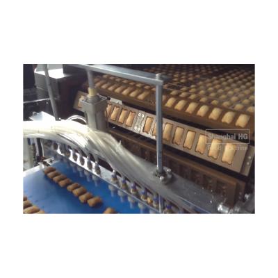 China Professional Automatic 400kg/h Cake Bear Cake Production Line for sale