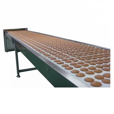 China Full Automatic Bakery 500kgs/h Chocolate Pie Production Line Sandwich Cake Machine for sale