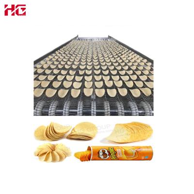 China Potato Chips Production Line of french fries Hg compound/crispy making machine/complex potato snack making machine for sale