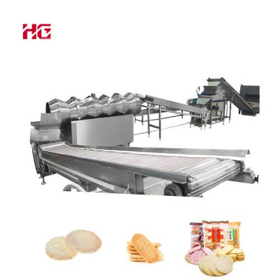 China Automatic Rice Cracker Tunnel Oven Rice Cracker Making Machine / Rice Cracker Production Line for sale