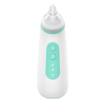 China With Build In 10ml Irrigator PP Silicone Baby Nose LCD Display Syringe Hot Selling Infant Nasal Aspirator Type for sale