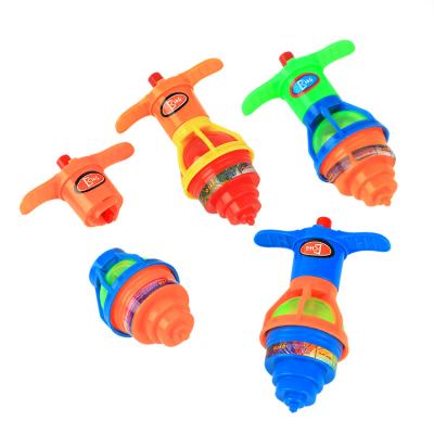 China Wholesale Hot Cartoon Mini Flash Gyro Wonderful Gift Tiktok Sale Flash Gyro Rotating Light Toys For Children for sale