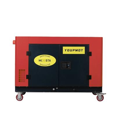 China silent china 9kw 9.5kw YP12STA diesel generator for sale