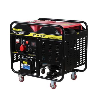 China Open Frame Alternator Diesel Portable Generator MC16000E for sale