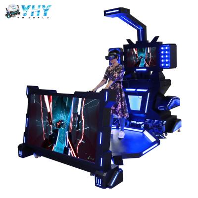 China Pretpark VR die Dansend Arcade Machine 220V VR Spelsimulator schieten Te koop