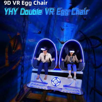 China 3 DOF 9D de Stoel van Kino Simulator Virtual Reality Egg van de Eivr Bioskoop met Luchtgezicht Te koop