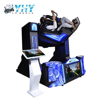 China 1 Seat 9D Vr Machine Two 360 Rotation Virtual Game Simulator for sale