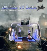 China De interactieve Spelers die van 9D VR 4 de Ervaring van Immersive van de Spelsimulator schieten Te koop