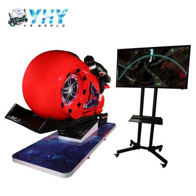 China YHY VR Motorcycle Simulator 50 - 60HZ 9D VR Motorbike Simulator for sale