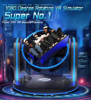 China Van de de Achtbaanmachine 9d van YHY de Super van het de werkelijkheidsmateriaal VR1080 virtuele simulator van de de graadomwenteling Te koop