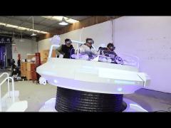 YHY-01.111 VR UFO 360 Degree Rotation 9D Simulator VR Cinema 