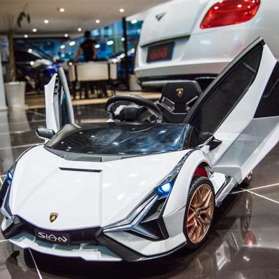 China Ride On Lamborghini Ride On Toy Licensed NEW 2021 SI-NGAN Ride On Car Kids Ride On Car Ride On Electric Car Kids for sale