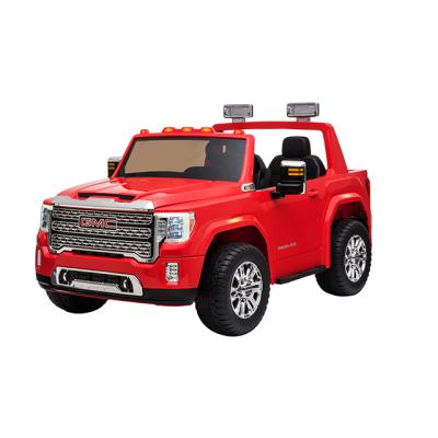 China Ride On SIERRA HD Toy Licensed GMC 2 Seats Ride On Car Kids Electric Cars Trucks Kids To Drive for sale