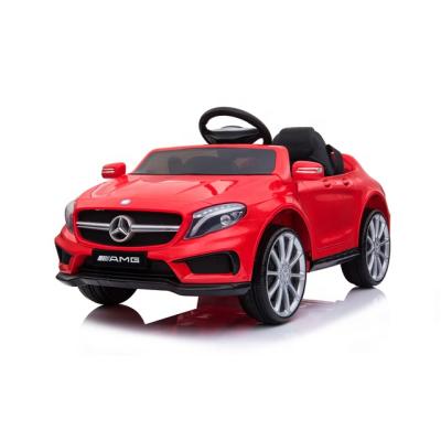 China With MP3 Mercedes Benz AMG GLA45 authorized ride on 12v battery car for kids cars to drive for sale