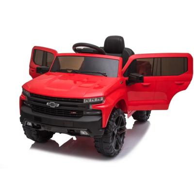 China Authorized Four Wheels Suspension 2021 Chevrolet Ride On Car For Children Kids Battery Cars Electric Car For Children for sale