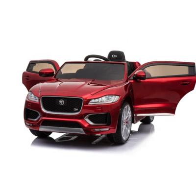 China With Front Licensed Jaguar F-Pitch 12v Ride On Big Car Toys Cars Children's Electric Toy Car for sale