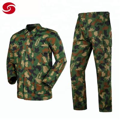 China Breathable Custom Nigerian Camouflage BDU Military Tactical Uniform Made In China for sale