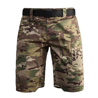 China Multi Pocket Breathable Tactical Man Camouflage Summer Short Pants For Hiking for sale