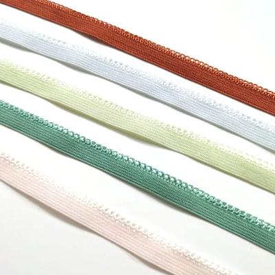 China Sustainable Custom Colors Bra Elastic Band Storage Ribbon Small Accessories Tooth Bud Edg Elastic Band For Underwear for sale