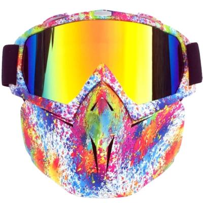 China Tactical Goggles Ski Snowboard Snowmobile Face Mask Airosft Goggles Snowboarding Snow Sports Goggles 20*13cm for sale