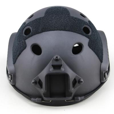 China Multi-size Round Holes Helmet Breathable Fast High Cut Tactical Helmet For Hunting Airsoft Paintball Military Style M/L for sale