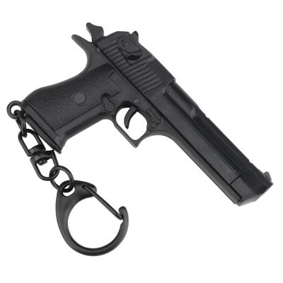 China Moving Slide & Magazine Mini Desert Eagle Tactical Keychain Pistol Gun Gun Form Deagle Key Ring With Movable Slide And Magazine Decorations Portable Gift for sale