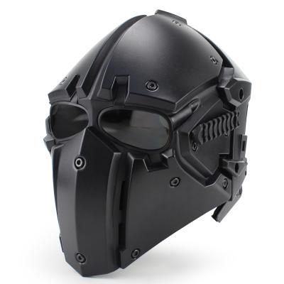 China Full Airsoft Tactical Paintball Helmet Assault Protective Goggle Helmet For Outdoor Sport 32.5*19.5CM for sale