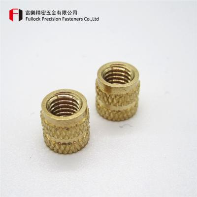 China Heavy Industry China OEM Factory CNC Machining M4 Threaded Inserts Copper Nut for sale