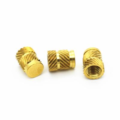 China Water treatment precision brass M6 nut for plastic mold for sale