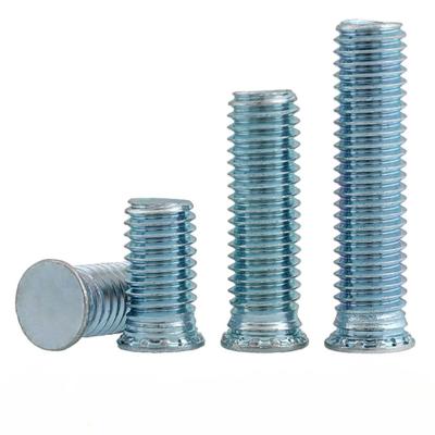 China Carbon Steel Zinc Plating Flat Panel Recess Screw Self Clamping Stud for sale