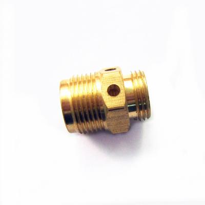 China Heavy Industry Hardware Fasteners Straight Knurled Brass Coupling Nuts for sale