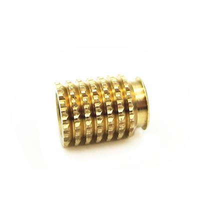 China Heavy Industry Strict Down Barbed Brass Insert Nut for sale