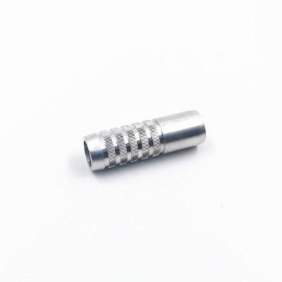 China Insert CNC Aluminum Knurled Parts for sale