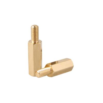 China Machinery Hexagon Fixing Brass Male Female Spacer for sale