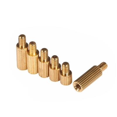 China Brass Knurled Standoff M2 Monitor Male / Female Thread Standoff for sale