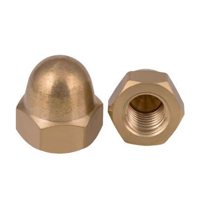 China Heavy industry hex acorn nut / domed acorn nut for sale